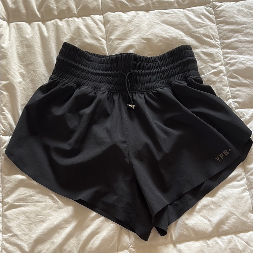 A&F Women's Black Athletic Shorts